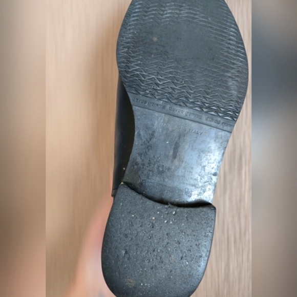 Everlane black slip on almond toe Ankle boots - Picture 6 of 7